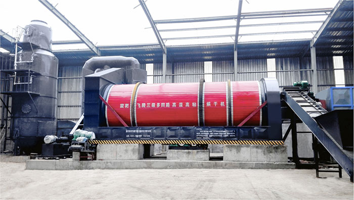 真節(jié)能紅薯渣烘干機介紹